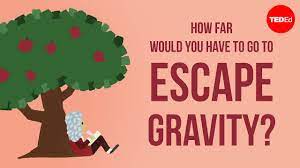 How far would you have to go to escape gravity- – Rene Laufer